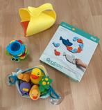 Badspeeltjes (puzzel, bekers, drijvend speeltjes, spoeler), Kinderen en Baby's, Ophalen of Verzenden, Gebruikt