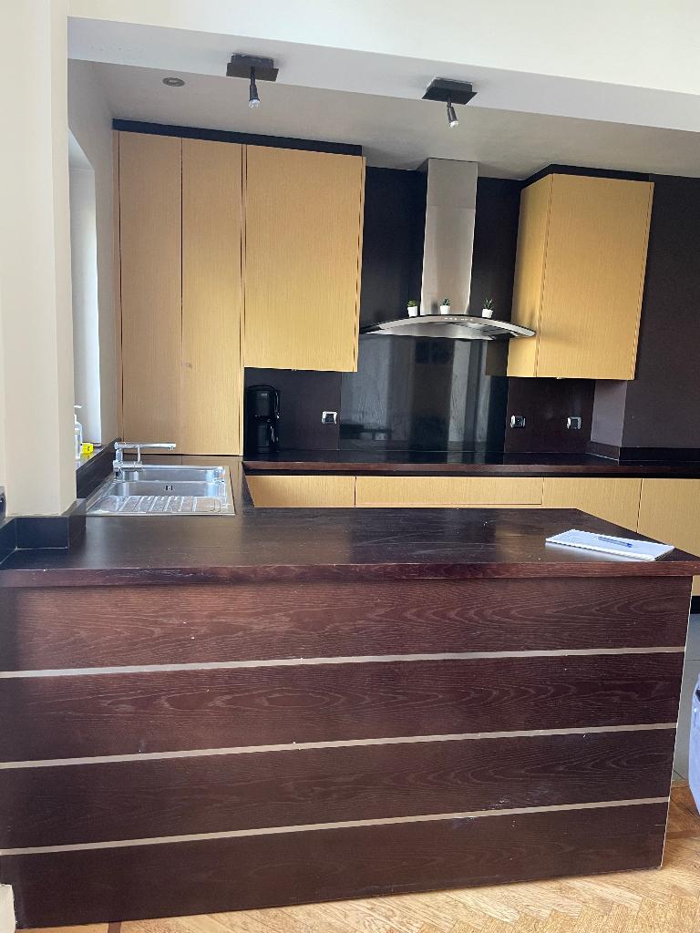 Cuisine et electro Miele à demonter et emporter, Bois, Brun, Enlèvement, Utilisé