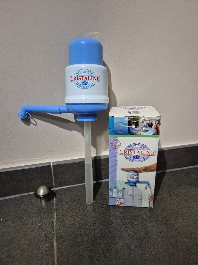 Cristaline minipomp voor fles van 5l, Enlèvement, Comme neuf