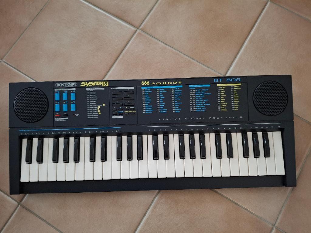 Keyboard Bontempi System 5 BT805, Muziek en Instrumenten, Keyboards, Zo goed als nieuw, Overige merken, Ophalen