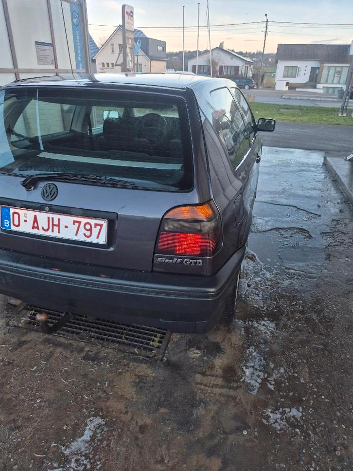 Golf 3, Autos, Volkswagen, Particulier, Golf, Diesel, 3 portes, Boîte manuelle, Noir