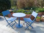 Set de jardin bleu lavande, Salons de jardin, Aluminium, Enlèvement, Utilisé