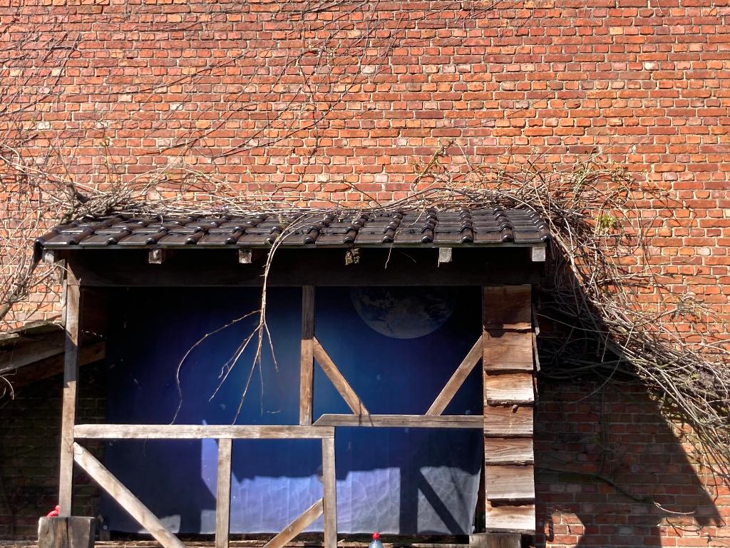 Dakpannen (boomhut of stookhout), Ophalen, Zo goed als nieuw, Dakpannen