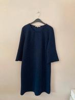 Donkerblauw winterkleed met 3/4 mouwen, Comme ça, 42, Kleding | Dames, Jurken, Blauw, Maat 42/44 (L), Zo goed als nieuw, Comme ça