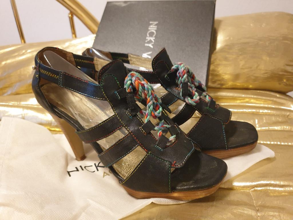 Lederen schoenen maat 41, Kleding | Dames, Ophalen of Verzenden