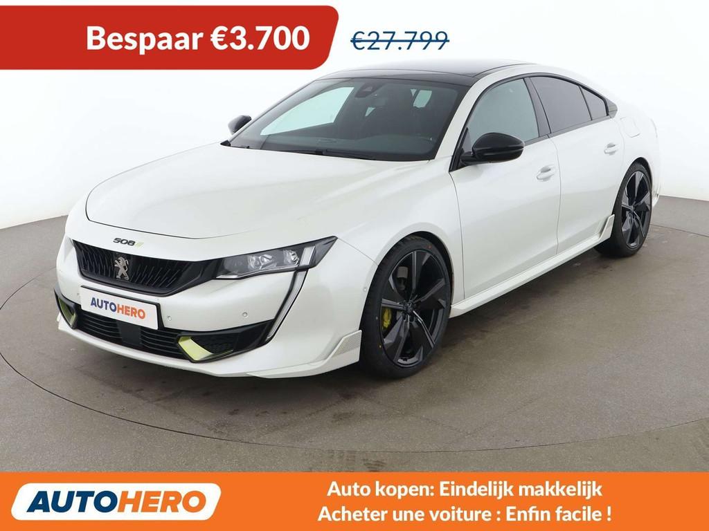Peugeot 508 1.6 Hybrid PSE (bj 2021, automaat), Auto's, Automaat, Gebruikt, https://public.car-pass.be/vhr/50864d0e-1035-4f7d-9e77-4e234b78273d