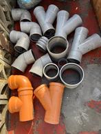 Coudes et Y PVC 110 et 100 avec joints, Bricolage & Construction, Tuyaux & Évacuations, 80 mm ou plus, PVC, Comme neuf, Enlèvement