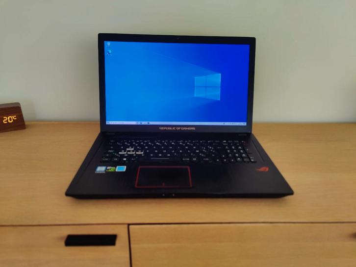 ASUS ROG Strix GL753, Computers en Software, Windows Laptops, Gebruikt, 17 inch of meer, HDD, 2 tot 3 Ghz, 4 GB, Azerty, Gaming