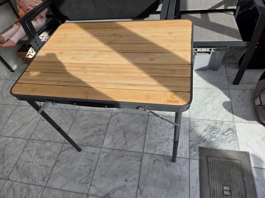 Table de camping pliable, Caravanes & Camping, Meubles de camping, Enlèvement, Table de camping