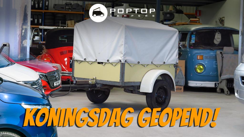 Westfalia 117003 Oldtimer Aanhangwagen met hoge huif, Gebruikt