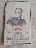 Bidprentje Joannes Josephus Faict XXsten bisschop van Brugge, Verzamelen, Ophalen of Verzenden