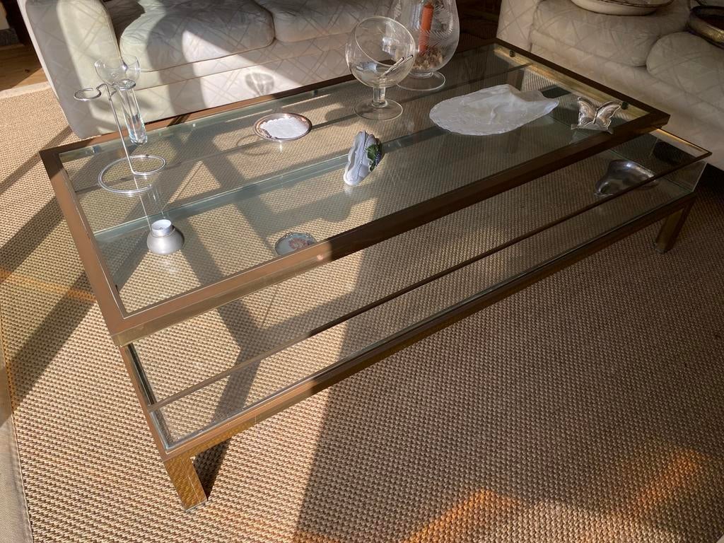 Prachtig seventies salontafel, Huis en Inrichting, Tafels | Salontafels, Ophalen, 100 tot 150 cm, 50 tot 100 cm, Zo goed als nieuw