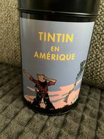 Boîte  Tintin in America fumée en métal Tintin Hergé, Enlèvement ou Envoi, Tintin, Comme neuf