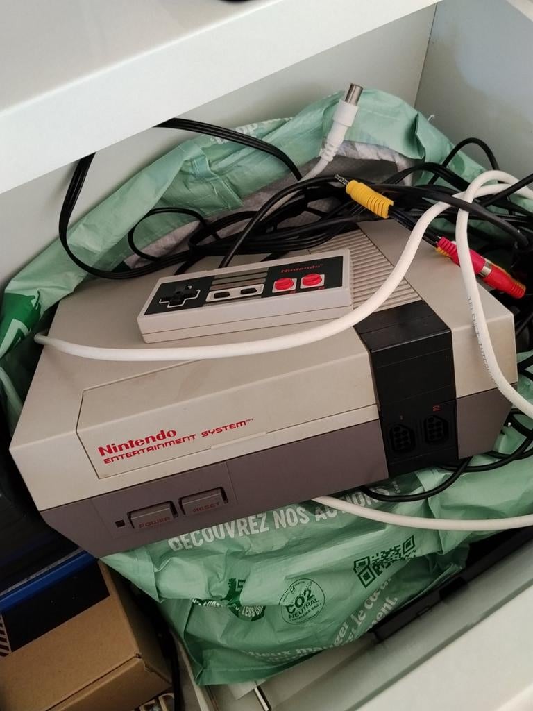 Nintendo original met games, Games en Spelcomputers, Spelcomputers | Nintendo NES, Ophalen, Met games