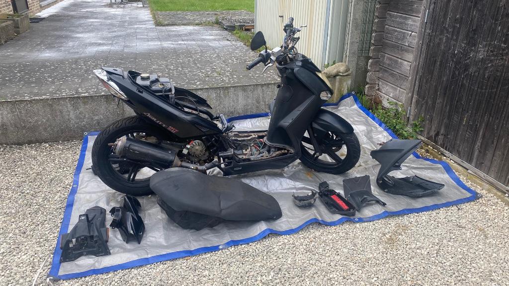 Gratis: Kymco Agility City 50, Fietsen en Brommers, Brommers | Overige merken, Ophalen, Gebruikt, Kymco, Klasse B (45 km/u)