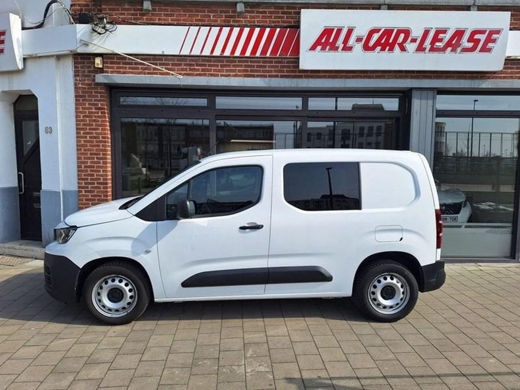 Peugeot Partner Standard L1 Heavy BlueHDI S/S Premium, Traction-control, Monovolume, Wit, 100 pk