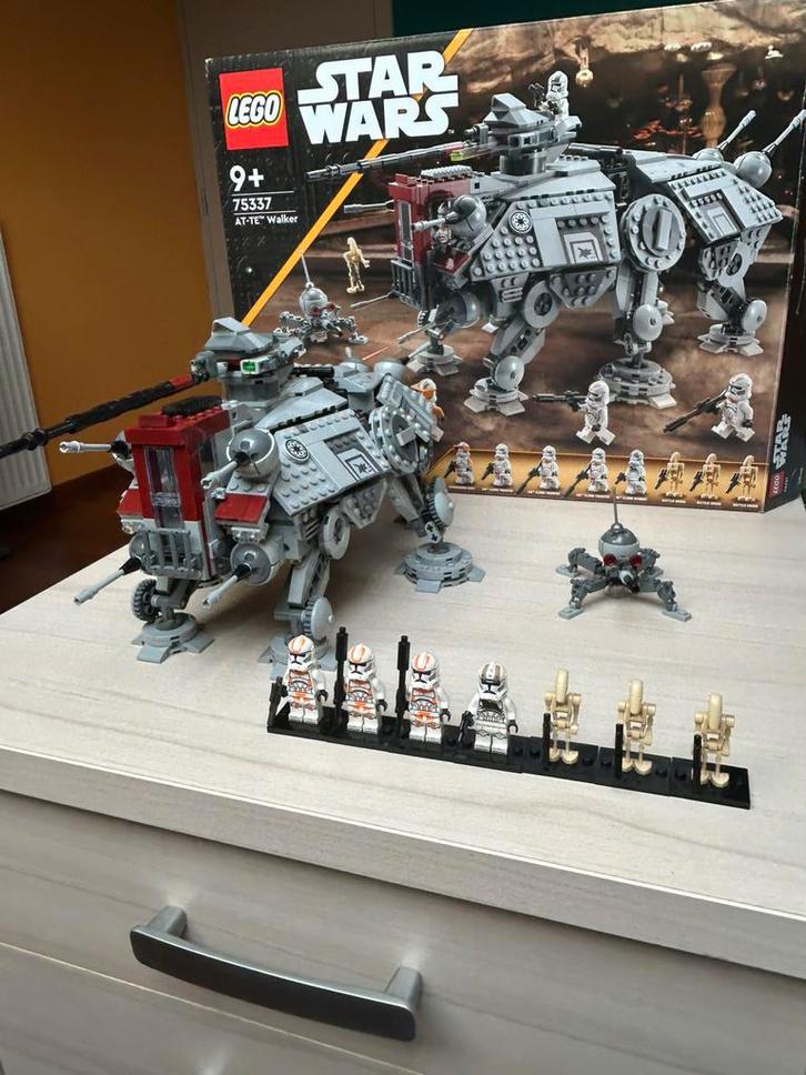 Lego Star Wars AT-TE (75337), Kinderen en Baby's, Speelgoed | Duplo en Lego, Zo goed als nieuw, Lego, Ophalen of Verzenden