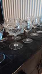 Vintage champagne glazen en wijnglazen, Verzamelen, Glas en Drinkglazen, Ophalen