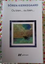 Ou bien ...Ou bien ... : Sören Kierkegaard : FORMAT MEDIUM, Boeken, Ophalen of Verzenden, Zo goed als nieuw, Wijsbegeerte of Ethiek