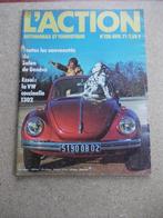 ACTIETESTS VW KEVER 1302 FIAT 124 T 1971, Boeken, Gelezen, Volkswagen, Ophalen of Verzenden