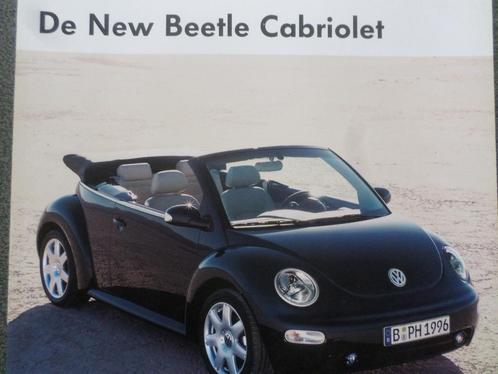 Volkswagen VW New Beetle Cabrio Brochure, Boeken, Auto's | Folders en Tijdschriften, Volkswagen, Ophalen of Verzenden