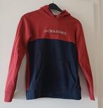 rode met donkerblauwe pull jack & jones, Kinderen en Baby's, Kinderkleding | Maat 164, Gebruikt, Trui of Vest, Ophalen of Verzenden