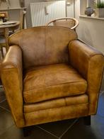 Lederen zetelt te koop. In perfecte staat.Prijs 125 €, Huis en Inrichting, Fauteuils, Ophalen