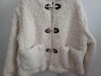 NIEUW teddy jasje van ZARA, Kleding | Dames, Jassen | Winter, Zara, Verzenden, Nieuw, Wit