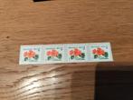 Rolzegel R90 in strip van 4 zegels met sprintpak, Postzegels en Munten, Postzegels | Europa | België, Ophalen of Verzenden
