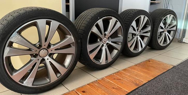 4 Velgen inclusief  banden, Autos : Pièces & Accessoires, Pneus & Jantes, Pneus et Jantes, Pneus été, 18 pouces, Autre, Autre