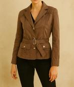 Hugo Boss dames blazer met ceintuur maat S, Kleding | Dames, Bruin, Ophalen of Verzenden, Jasje, Maat 36 (S)