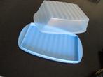 Tupperware opbergdoos brooddoos, Ophalen of Verzenden, Gebruikt, Blauw, Schaal