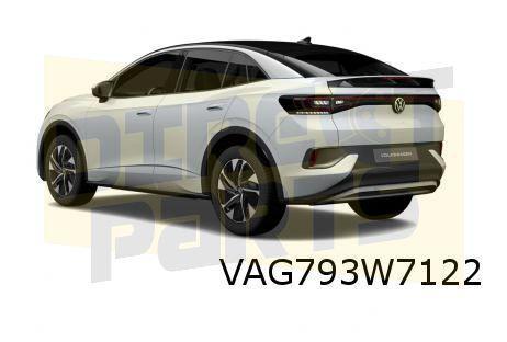 Volkswagen ID.5 (6/22-) achterbumperhoek Rechts (te spuiten), Auto-onderdelen, Carrosserie, Bumper, Volkswagen, Achter, Nieuw