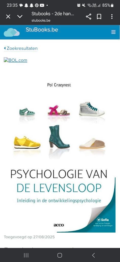 Handboek psychologie van de levensloop, Boeken, Psychologie, Ophalen