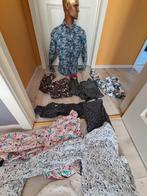 M Denim heren shirts lange mouwen  maat M gebloemd gestreept, Ophalen of Verzenden, Zo goed als nieuw, Maat 38/40 (M)