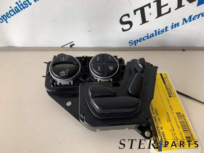 Stoelverstellings Schakelaar van een Mercedes SL, Auto-onderdelen, Interieur en Bekleding, Mercedes-Benz, Gebruikt, 3 maanden garantie