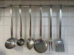 Keukenset inox 6-delig, Huis en Inrichting, Ophalen of Verzenden, Zo goed als nieuw