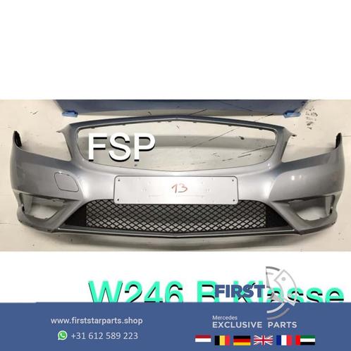 W246 B Klasse Voorbumper zilver grijs 2012-2019 origineel, Auto-onderdelen, Carrosserie, Bumper, Mercedes-Benz, Voor, Gebruikt