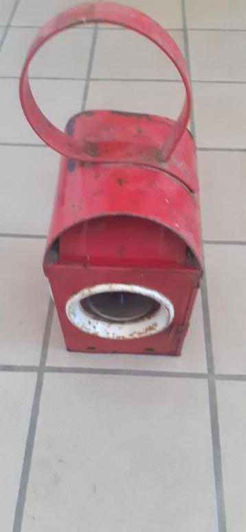 Antieke scheepslamp, Antiek en Kunst, Antiek | Verlichting, Ophalen of Verzenden