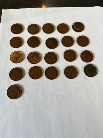 belgische munten 50 centimes beschikbaar voor biedingen
