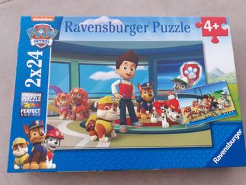Ravensburger 2 puzzels Paw patrol 24 stukjes