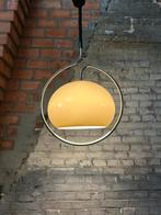 Vintage Dijkstra Hanglamp - Space Age, Enlèvement, Comme neuf, Métal, Space age