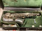 Alt saxofoon Frank Holton Elkhorn bouwjaar 1915 - Vintage, Alto, Avec valise, Enlèvement, Utilisé