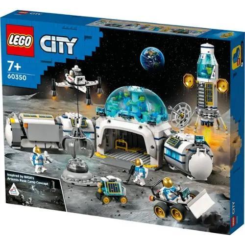 60350 LEGO City Onderzoeksstation op de maan, Kinderen en Baby's, Speelgoed | Duplo en Lego, Zo goed als nieuw, Lego, Complete set