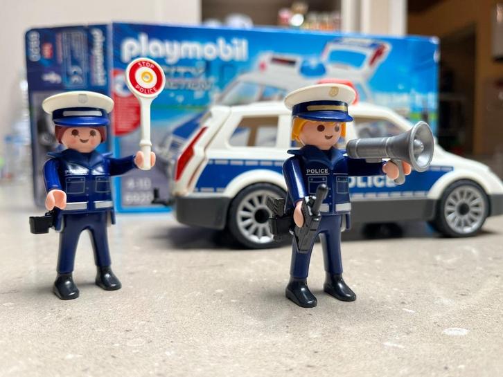 Playmobil 6920 Politiepatrouille met Licht en Geluid, Kinderen en Baby's, Speelgoed | Playmobil, Zo goed als nieuw, Complete set