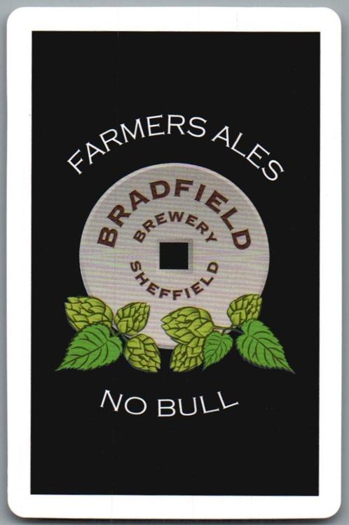speelkaart - LK12448 - Farmers ale, Bradfield, Verzamelen, Speelkaarten, Jokers en Kwartetten, Zo goed als nieuw, Speelkaart(en)