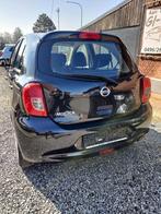 Nissan Micra benzine, Voorwielaandrijving, Stof, Zwart, Zwart