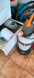 Zwembadfilter en verwarming, Tuin en Terras, Ophalen, Gebruikt, Skimmer