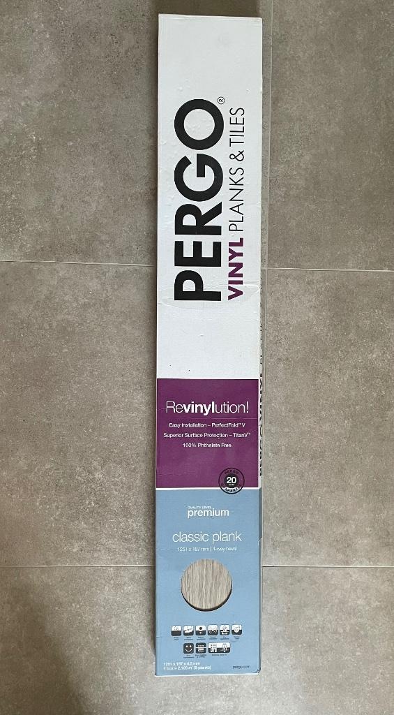 Vinyl Vloer Pergo - 35m2, Huis en Inrichting, Overige Huis en Inrichting, Zo goed als nieuw, Ophalen