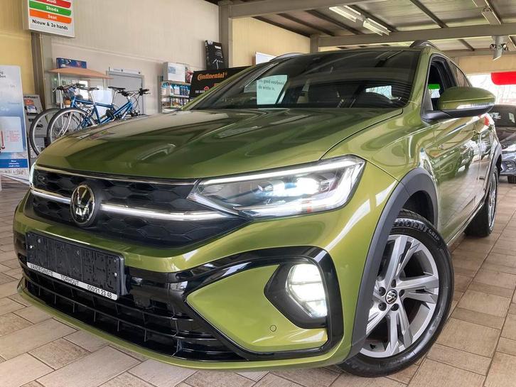 Volkswagen Taigo R-LINE 116tsi -AUTOMAAT -Airco -ACC -App -L, Auto's, Volkswagen, Bedrijf, Te koop, Taigo, ABS, Achteruitrijcamera